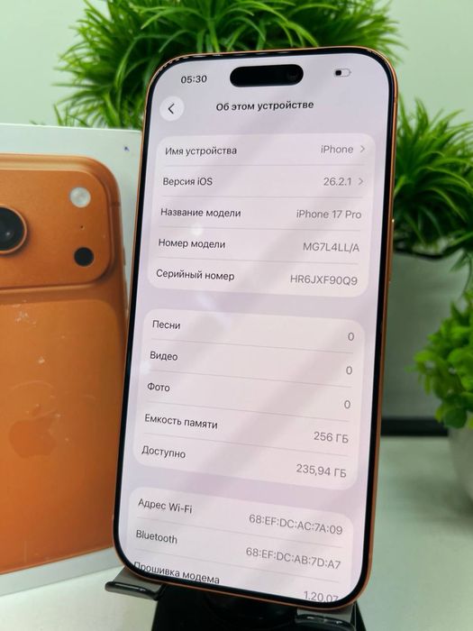 Iphone 17 Pro 256 gb