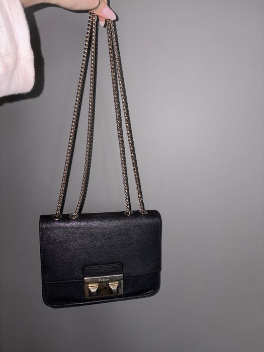 Черна чанта Фурла