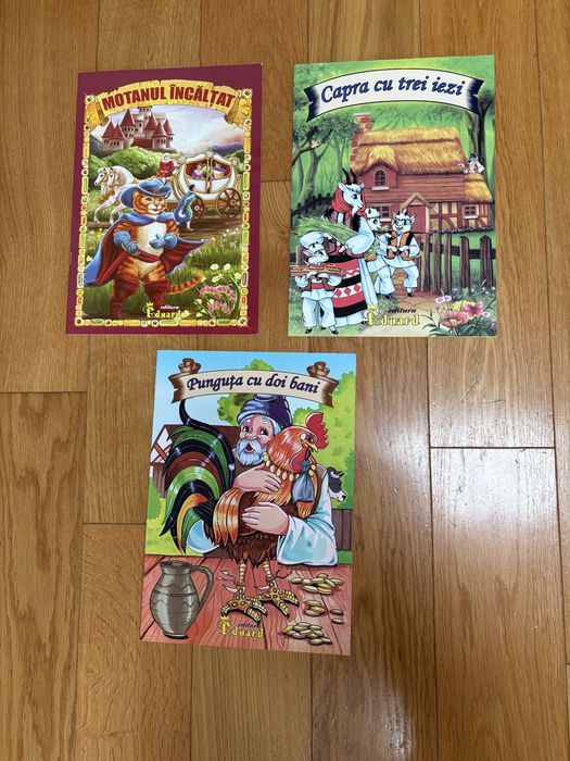 Set 4 carti Ion Creanga si altii