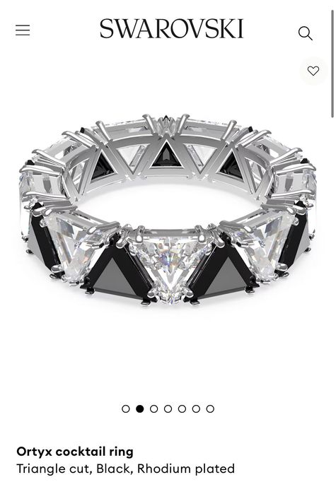 Inel Swarovski Ortyx cocktail mărime 52 (16.2mm)