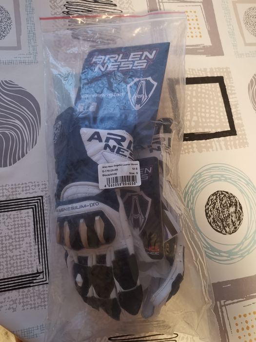 ЧИСТО НОВИ Кожени мото ръкавици ArlenNess Sugello