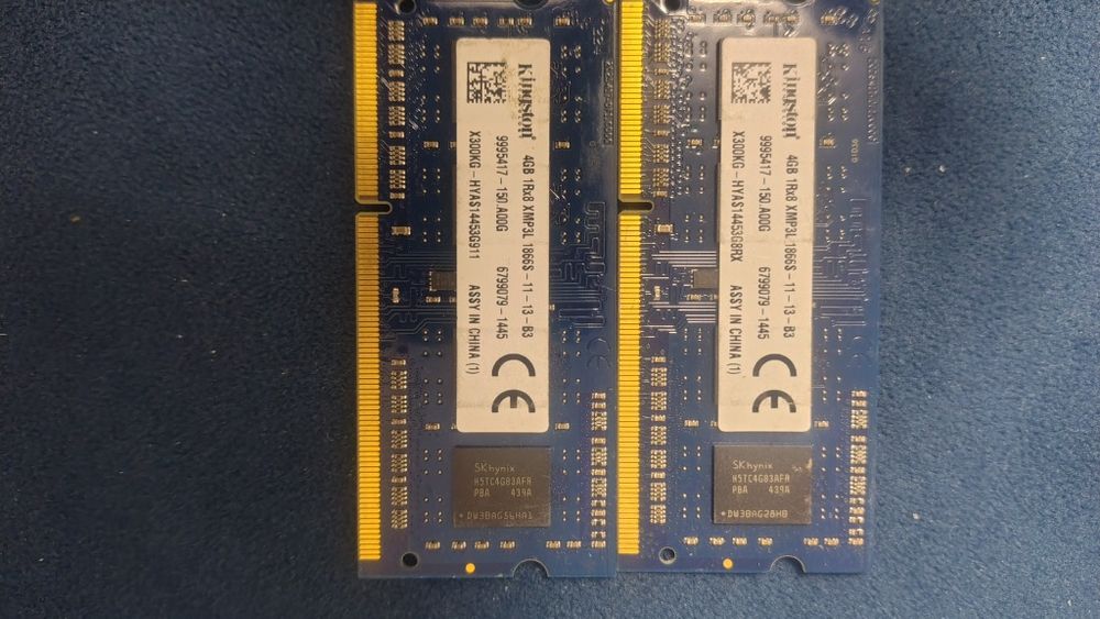 Kit Memorie  Laptop 8GB (2x4GB) diverse marci, DDR3L / DDR3