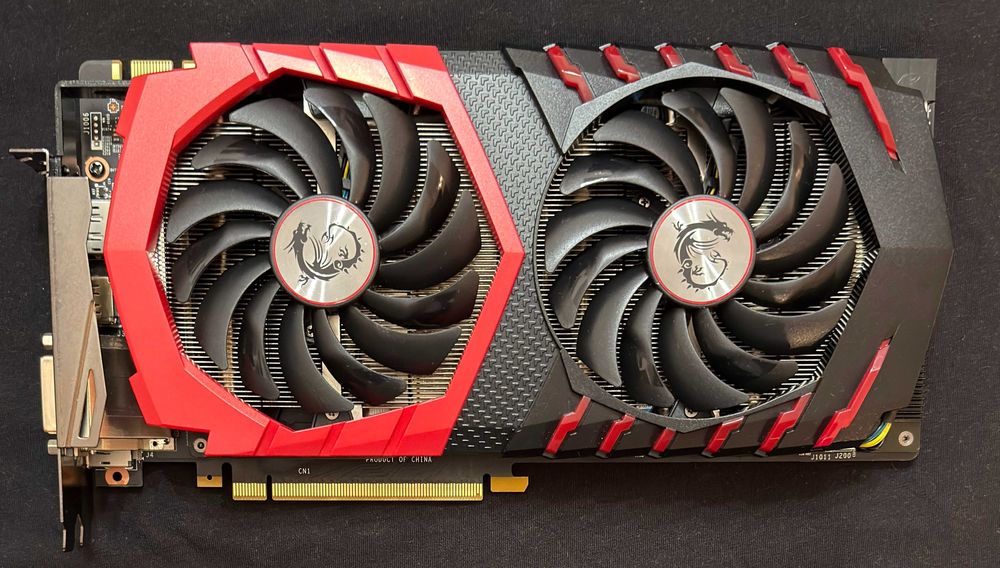 ТОП състояние Видео карта MSI GeForce GTX 1070 GAMING X 8G GDDR5