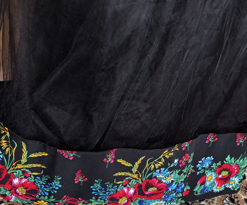 Fusta lunga tul designer roman M-L(38-44)