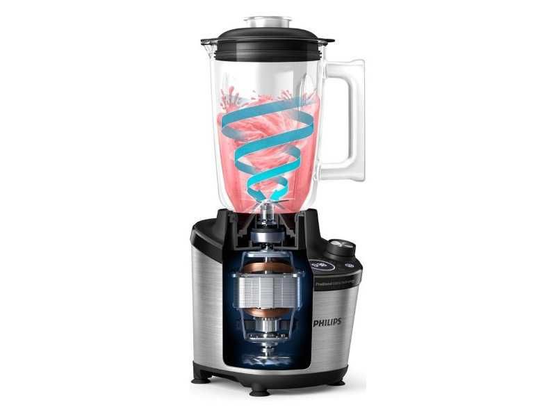 Блендер Philips 7000 Series HR3760/10 - 1500W, 2л, Инокс