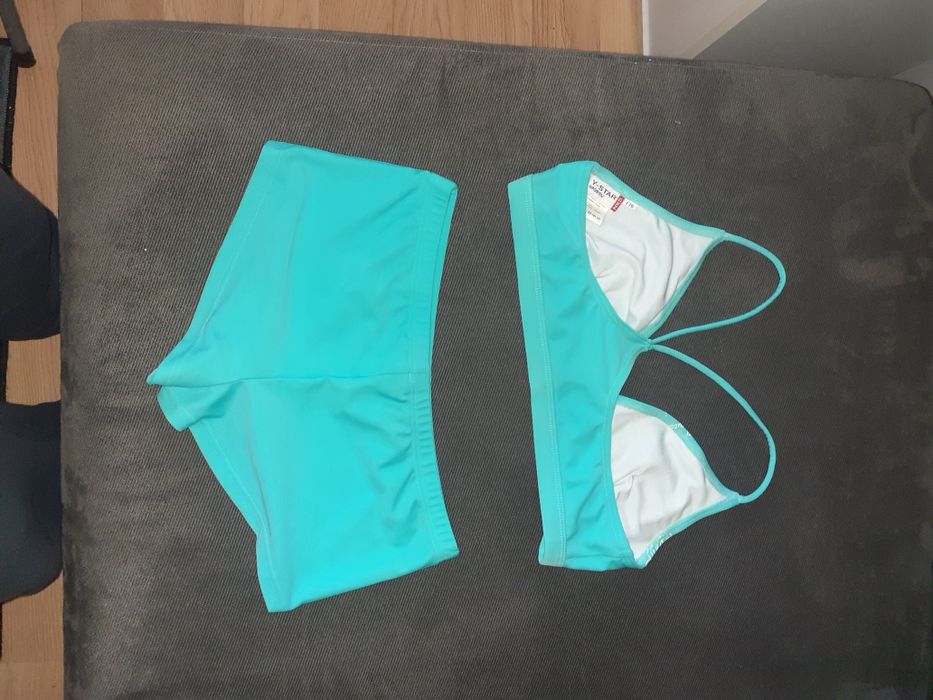 Дамски бански.Син.Нов.