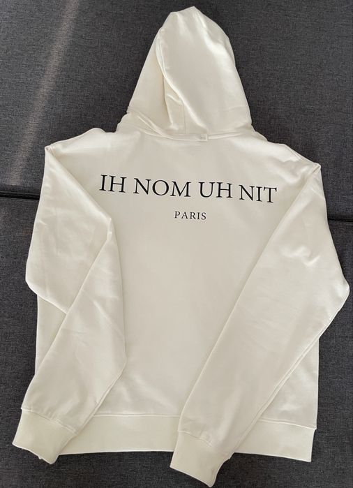 !!REDUCERE!! Hanorac unisex Ih nom Ih nit alb