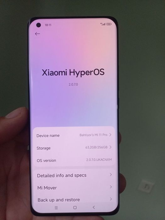 Xiaomi mi 11 pro Flagman