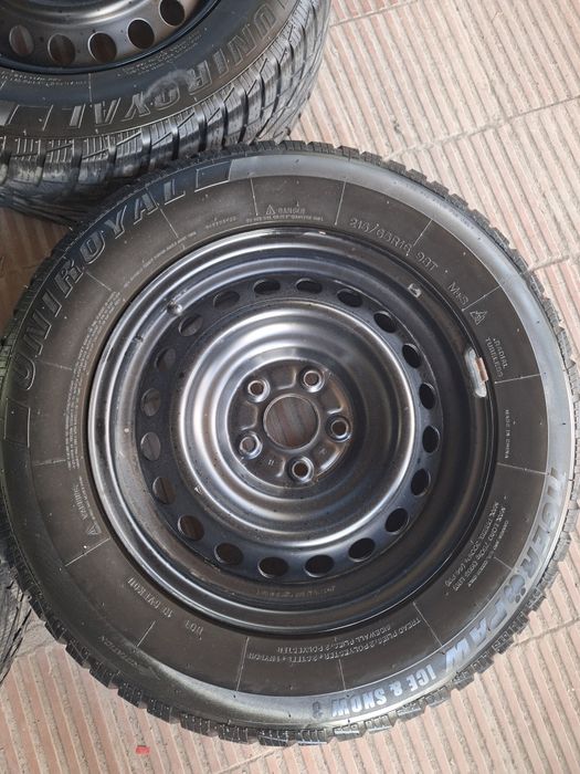 Оригинални железни джанти и гуми 215 65 16 за ТОЙОТА