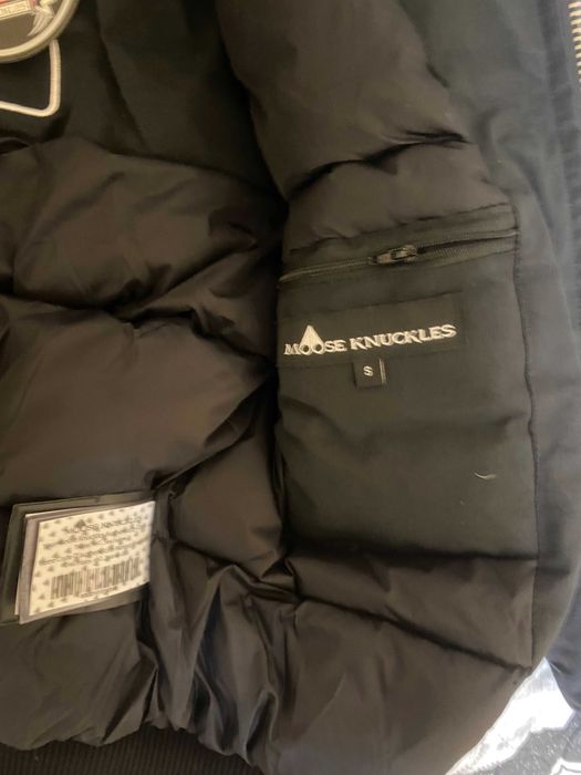 Geaca Moose Knuckles White Fur