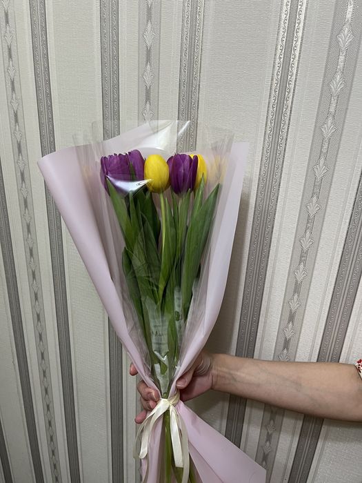 Букеты 7шт по 3000тг