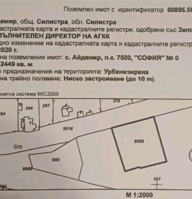 Дворно място в регулация