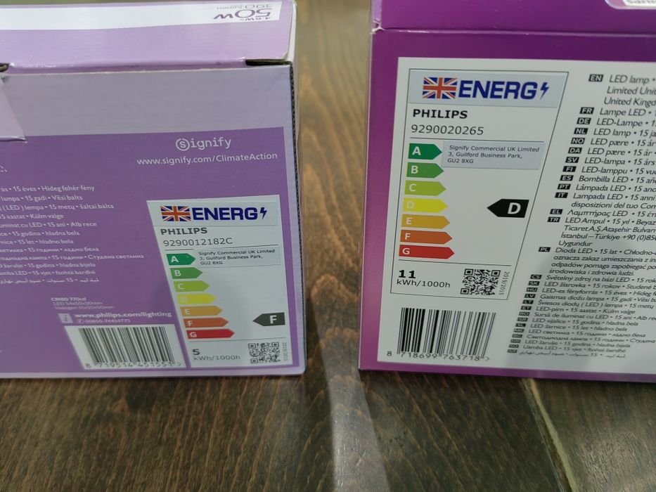 Лед крушки FILIPS.