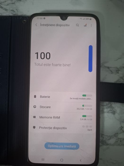 Samsung a70 display fisurat