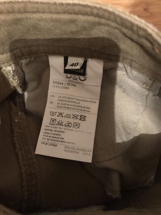 Дънчена пола DOLCE&GABBANA D&G чисто нова с етикет 100% оригинална
