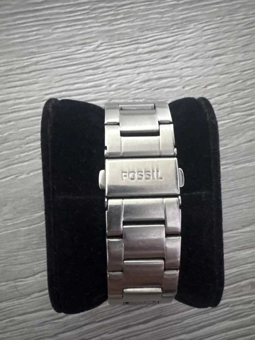 Fossil Bannon Multifunction (bezel verde, cadran negru, accente aurii)
