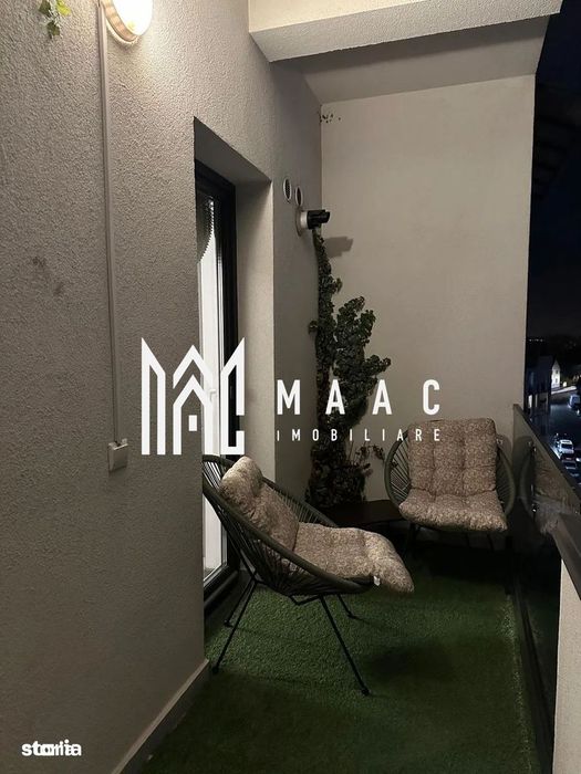 Apartament 2 camere | Central, Sibiu | terasă, parcare subterană