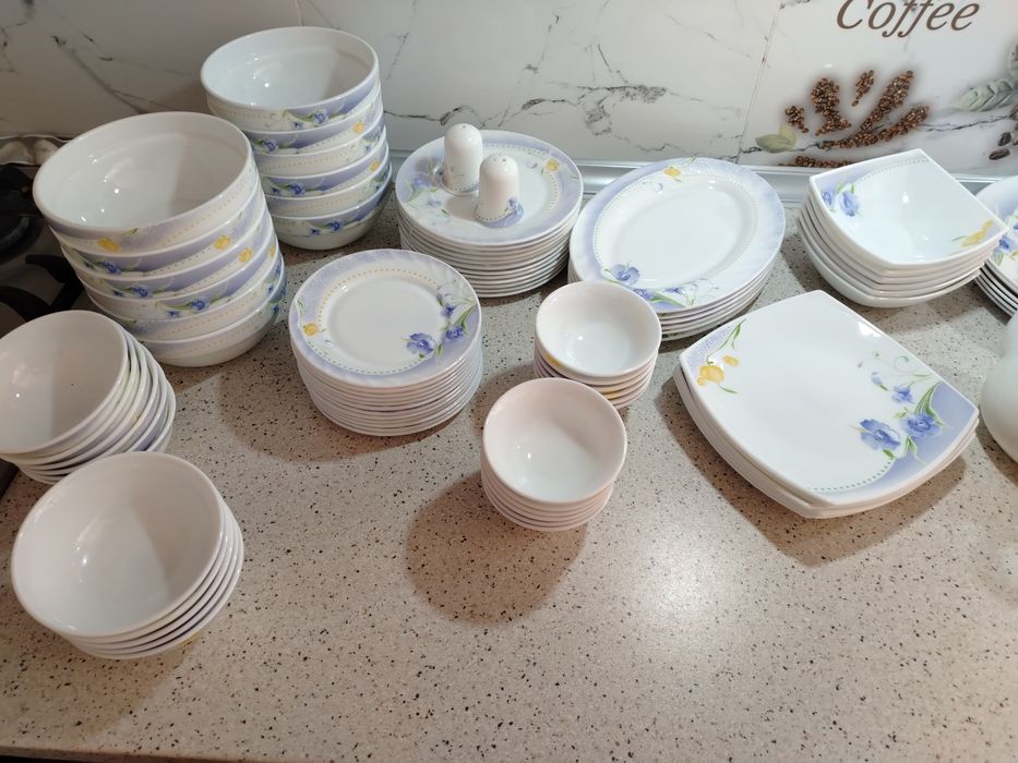 12 kishilik 88 dona LOONA idish to'plami