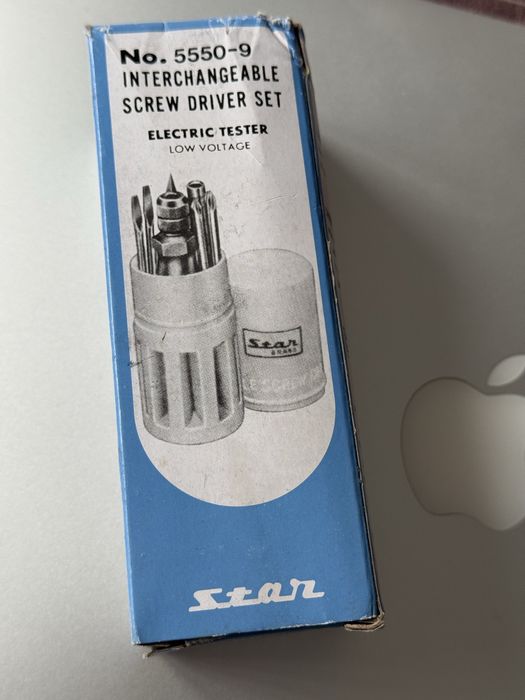 Star Interchangeable Screw Driver Set 9pcs Japan 5550-9