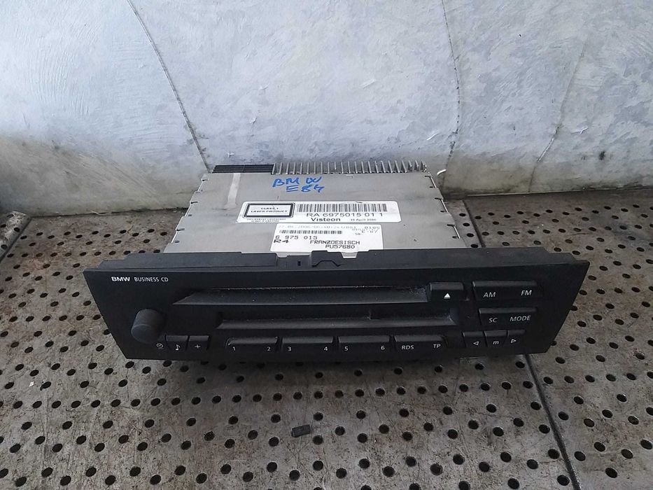 Radio cd player bmw seria 1 e87 6512697501501 vp4kaf18c838gh