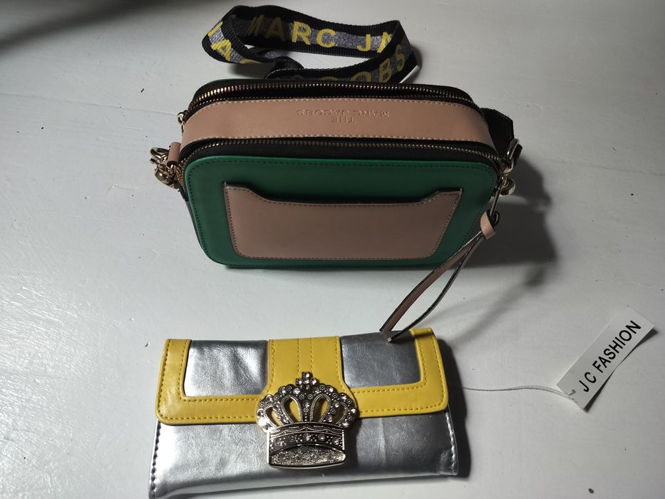 Geanta Marc Jacobs  si portofel.piele ecologica