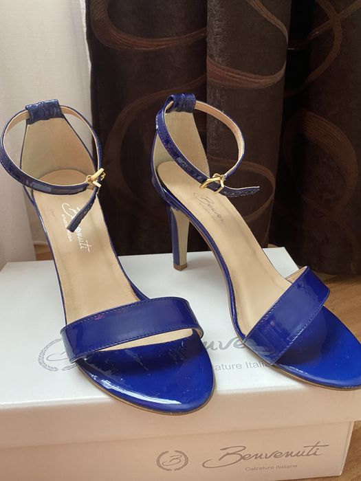 Sandale Benvenuti albastru marimea 38