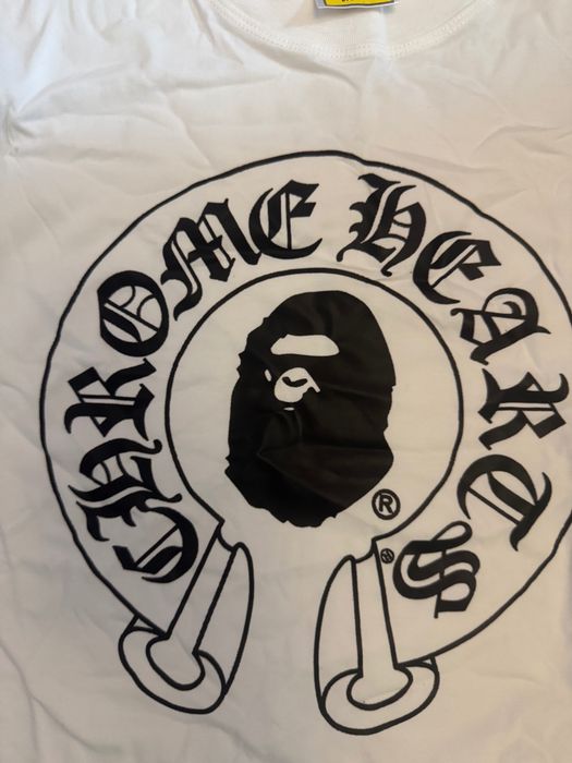 bape chrome hearts тениска
