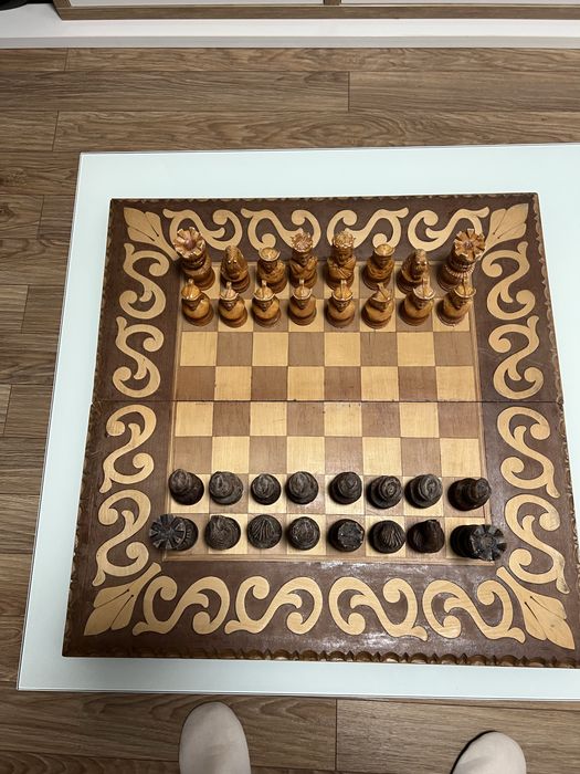 Set sah unicat confectionat manual