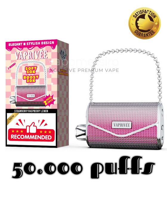 Promo !Vape Geanta Plic Dame !50.000 puffuri