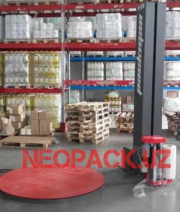 Паллетообмотчик/Oбмотка паллет/Паллеты в стрейч пленку/Палетоупаковщик