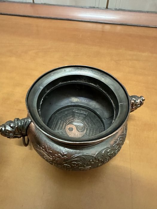 Arzator de tamaie, betisoare parfumate din aliaj de cupru