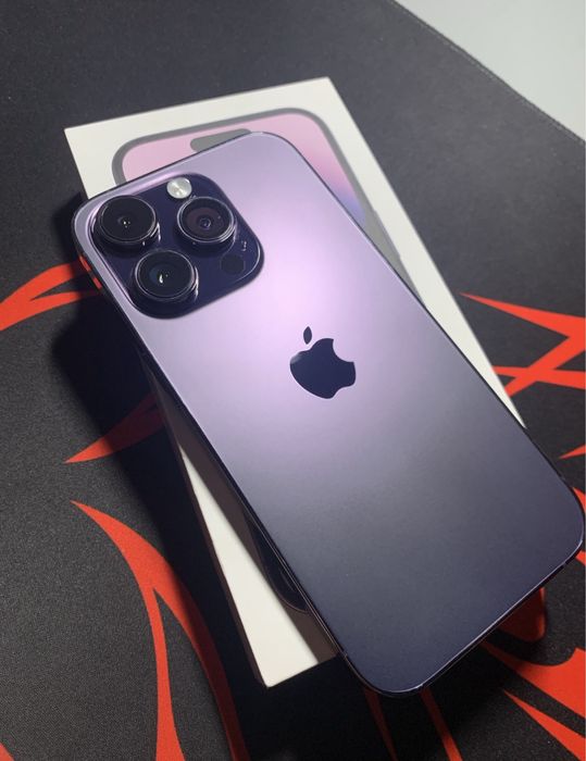 iPhone 14 PRO • MOV • totul Original • 95% Bateria