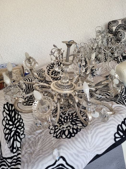 Большая дюр алюмин.люстра