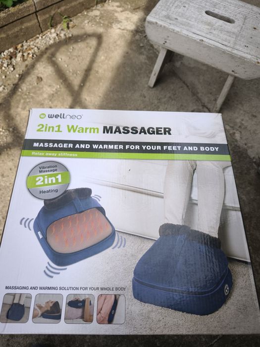 Aparat: 2in1 Warm MASSAGER