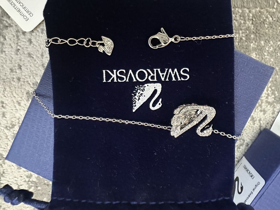 Swarovski Swan Necklace