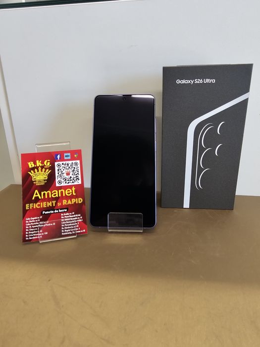 Samsung S26 Ultra nou 256gb Amanet BKG