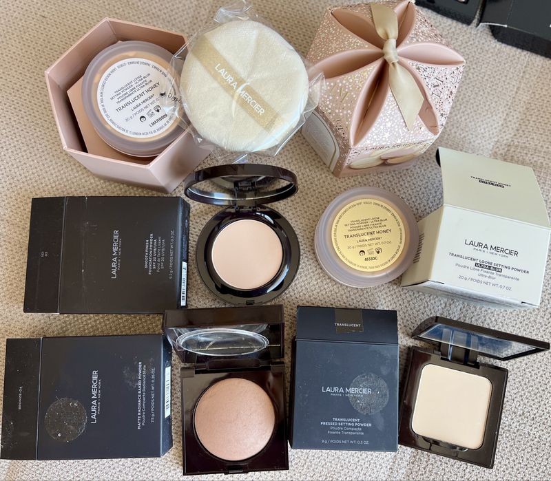 Бази, пудри и спрейове Laura Mercier, Milk, Too Faced, NARS, Mac