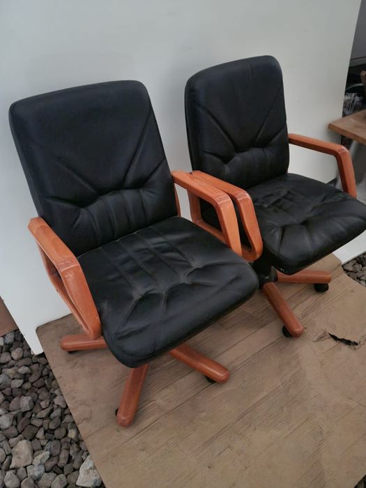 Кресло Кожаное 2шт.