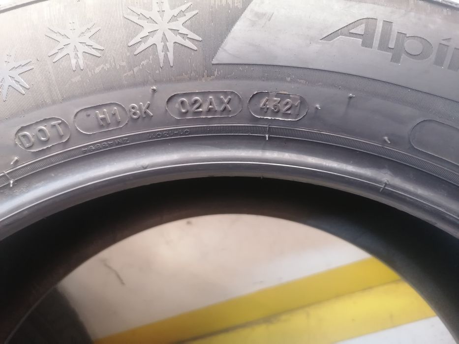 225/55/17 4 *Michelin iarna 97h dot 4321    6,,17mm
