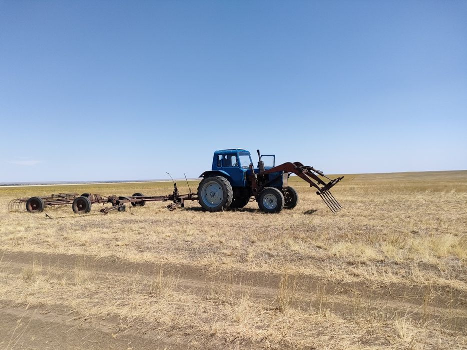 Трактор МТЗ 80 с куном