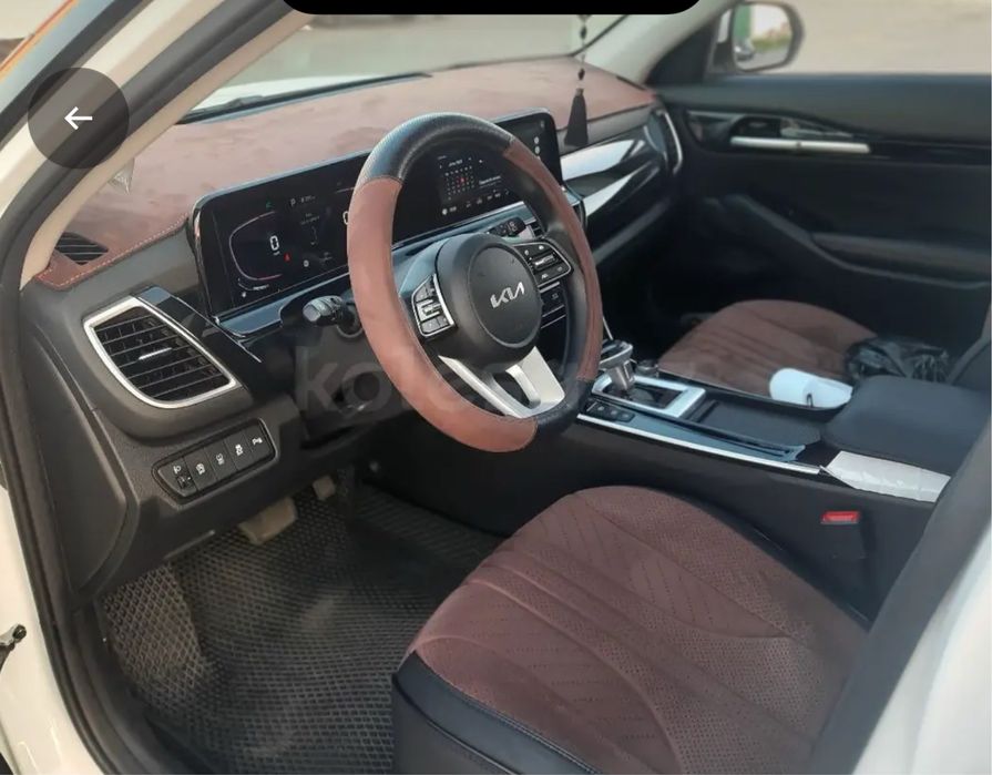 Накидка на торпедо панель Kia Seltos