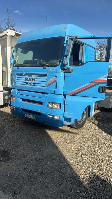 MAN TGA 440 euro 5 cu tahograf pe diagrama