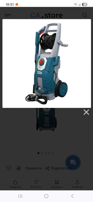 Мойка высокого давления TOTAL TGT11246