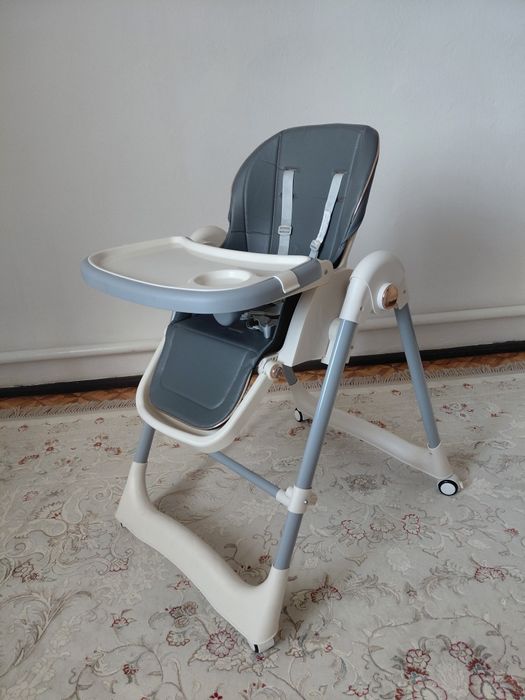 Стульчик трансформер Skillmax У-1 3 в 1 серый