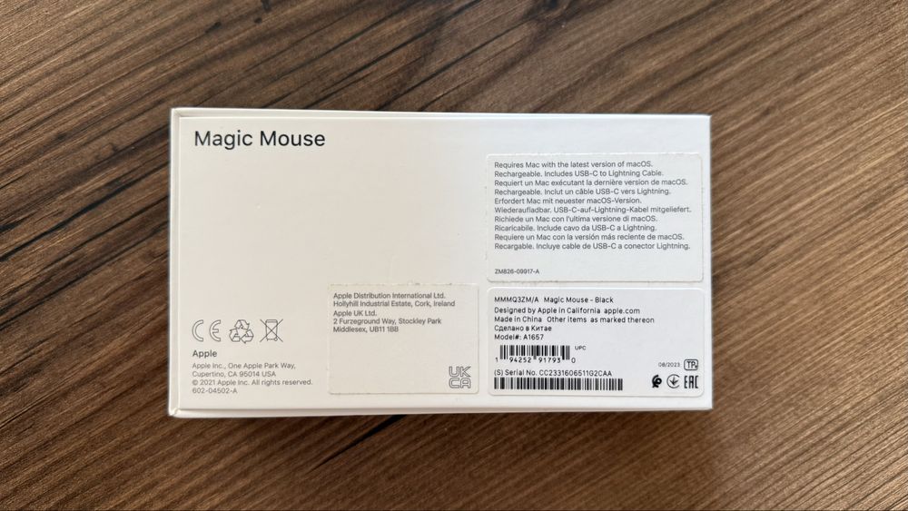 Apple magic mouse