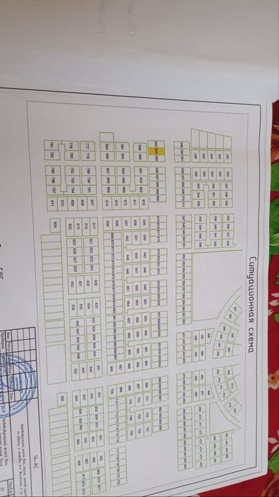 Продам недостройный дом, Участок