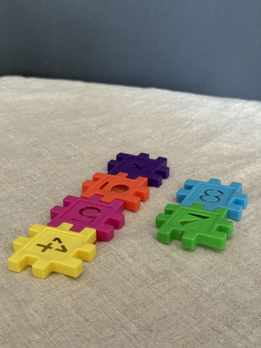 Конструктор куб с цыфрами