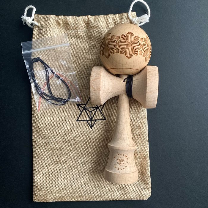 Kendama Israel Natural Hog Saku Anti Skid