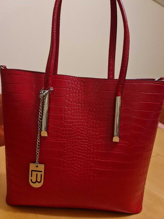 Чанта Laura Biagiotty червена