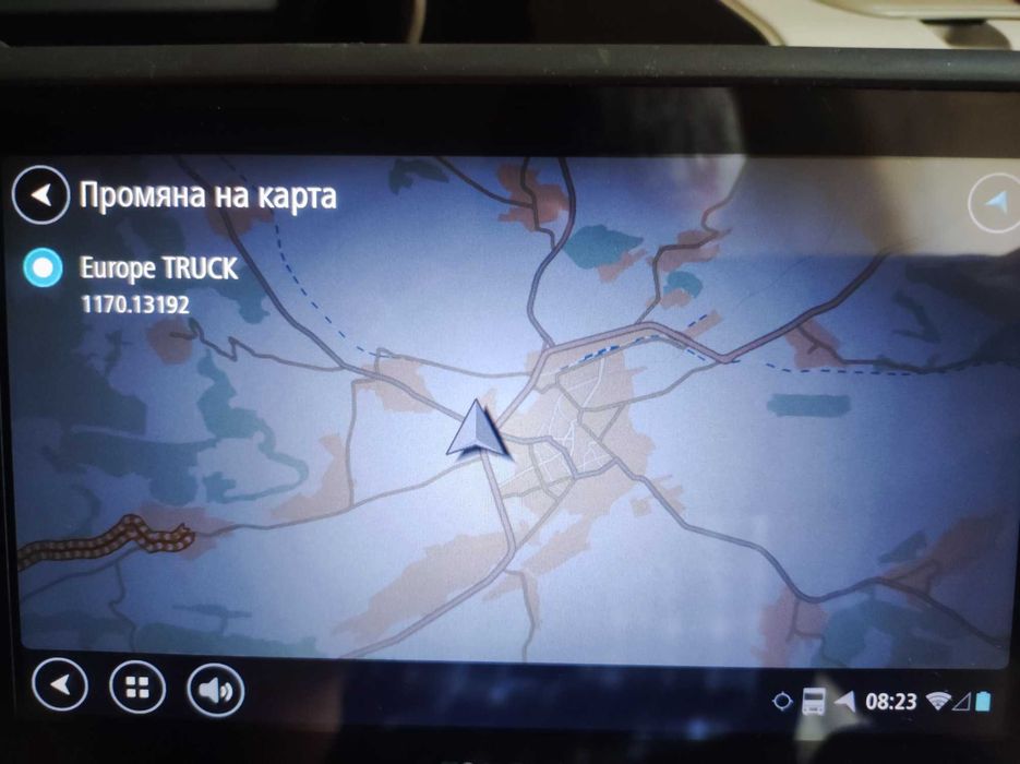 Професионална Навигация за Камион TomTom Bridge Трафик Карти Европа 2026!